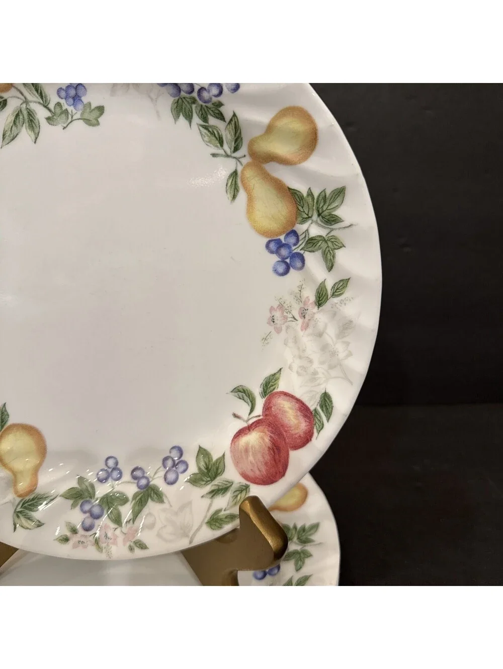 Corelle Chutney Set of 4 Luncheon Salad Dessert Plates 9